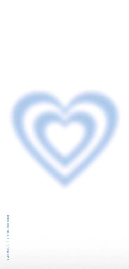 Soulful Auras & Heartfelt Harmony Wallpapers : Layered Blue Heart ...
