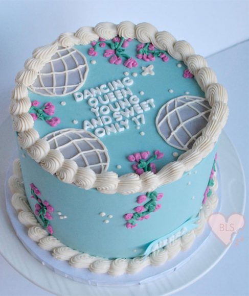 Lively And Vibrant Dancing Queen Birthday Cake Themes 1 - Fab Mood ...