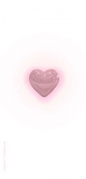 Soulful Auras & Heartfelt Harmony Wallpapers : 3D Pink Balloon Heart ...