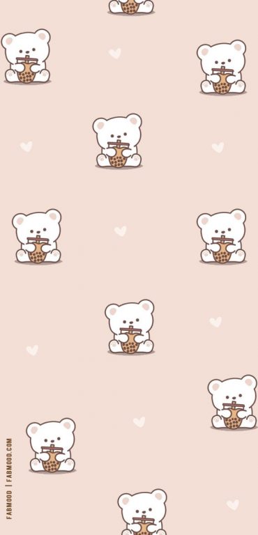 17 Cute Teddy Bear Wallpaper Ideas for Every Device : Teddy & Bubble ...