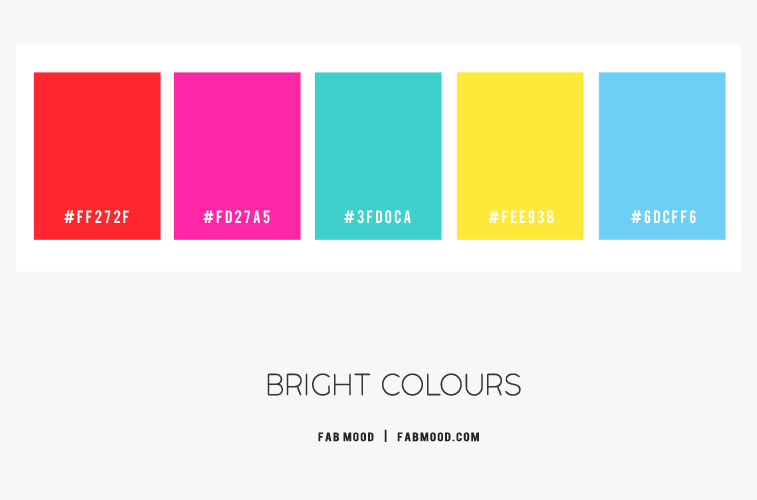march color combo, march color scheme, Popular Colour Trends for March, pastel, spring color combos, spring color combination, bright colors