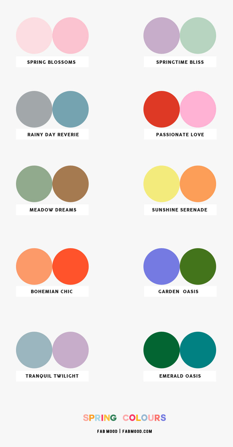 27 Spring Colour Palette Perfections : St. Patrick's Day Inspired