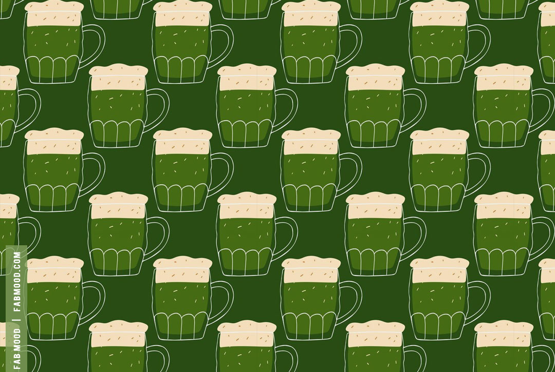 March Wallpaper Ideas for Any Device : Beer St.Patrick Holiday Wallpaper