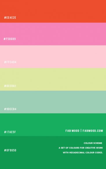 27 Spring Colour Palette Perfections : Whispers of Spring 1 - Fab Mood ...