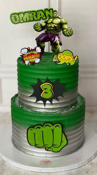 Smashingly Delicious: 15 Incredible Hulk Birthday Cake Ideas 1 - Fab ...