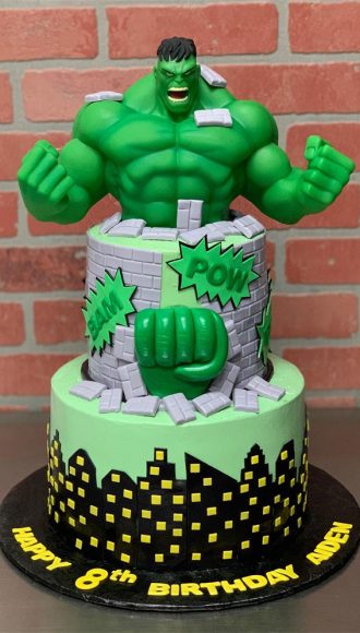 Smashingly Delicious: 15 Incredible Hulk Birthday Cake Ideas 1 - Fab ...