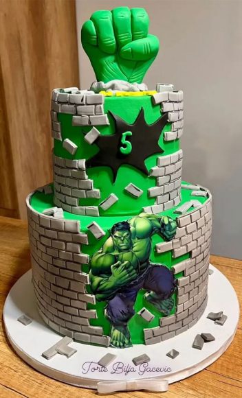 Smashingly Delicious: 15 Incredible Hulk Birthday Cake Ideas 1 - Fab ...