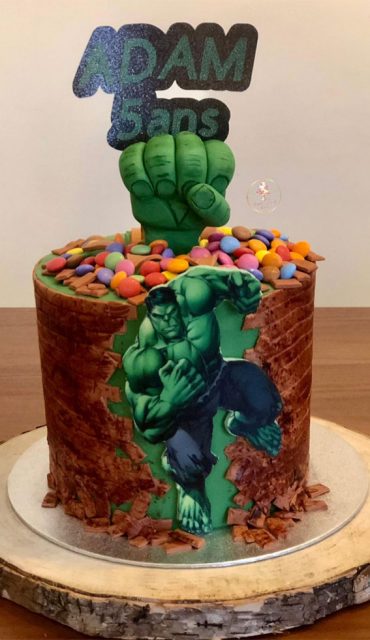 Smashingly Delicious: 15 Incredible Hulk Birthday Cake Ideas 1 - Fab ...