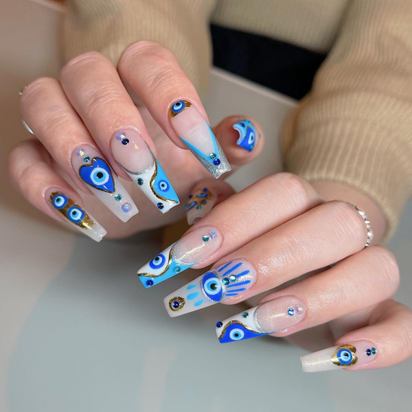 evil eye nails long, eye eye nail designs, acrylic evil eye nails, evil eye nails short, evil eye nails, evil eye nails french tip, evil eye nails simple, evil eye nails almond, evil eye nails black, french tip evil eye nails, pink evil eye nails