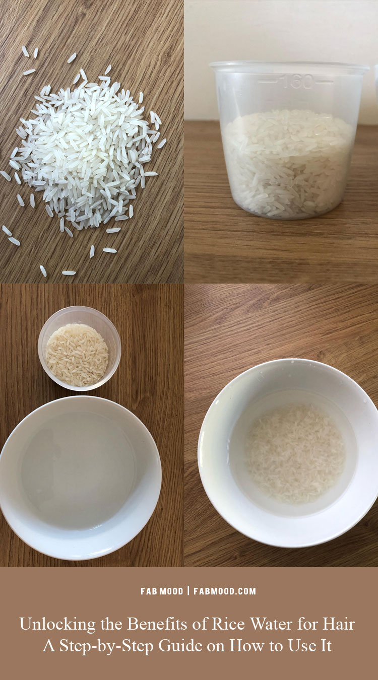 Unlocking the Benefits of Rice Water for Hair : A Step-by-Step Guide on How to Use It