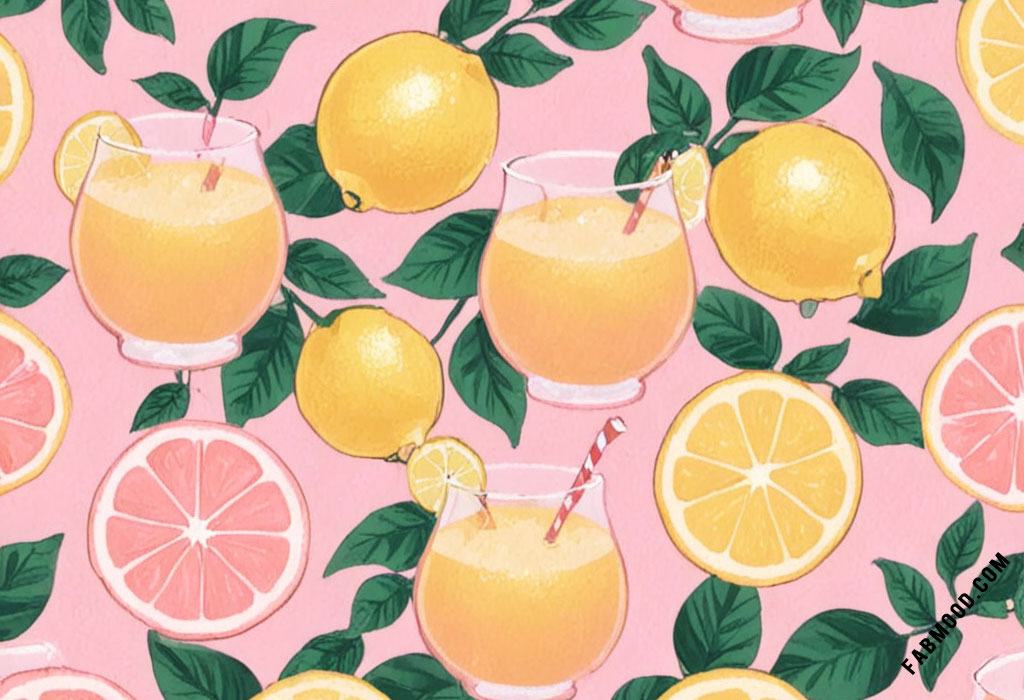 Lemonade Bliss Wallpaper for Desktop and Laptop