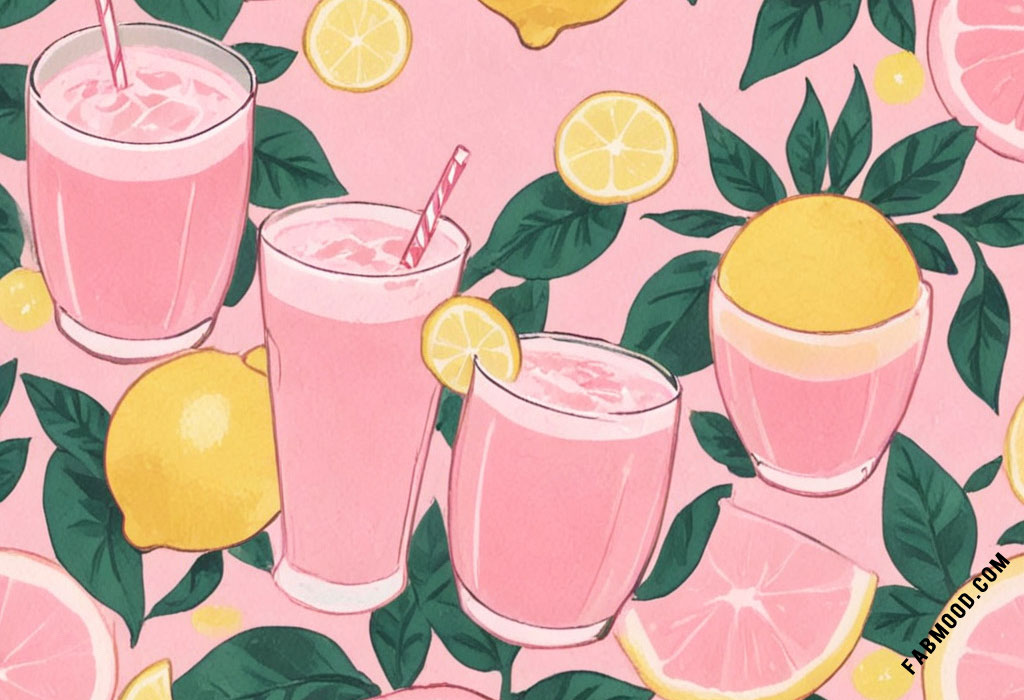 Pink Lemonade Citrus Wallpaper for Desktop and Laptop