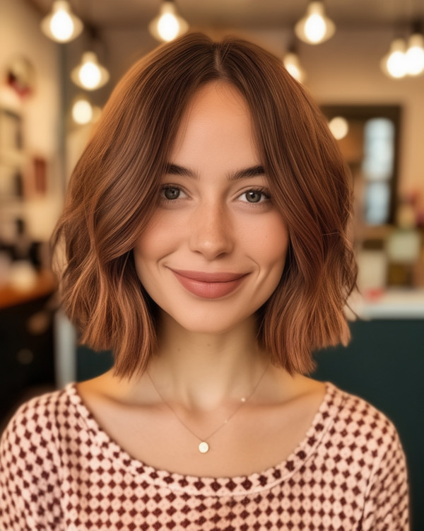 Chestnut-Bob-Hairstyle (12) 1 - Fab Mood | Wedding Color, Haircuts ...