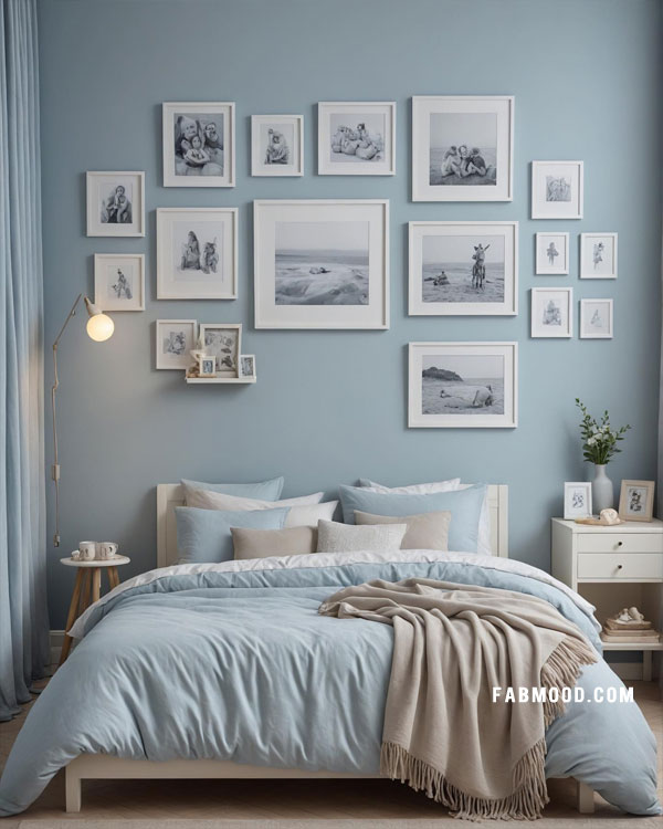 light blue bedroom 