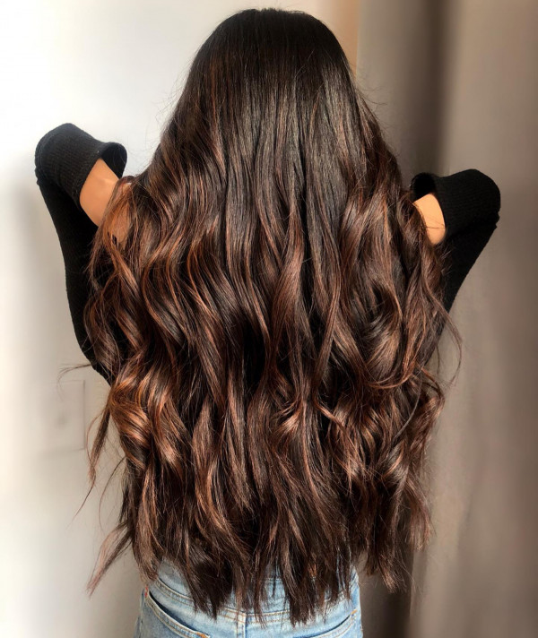 Roasted Chestnut Balayage