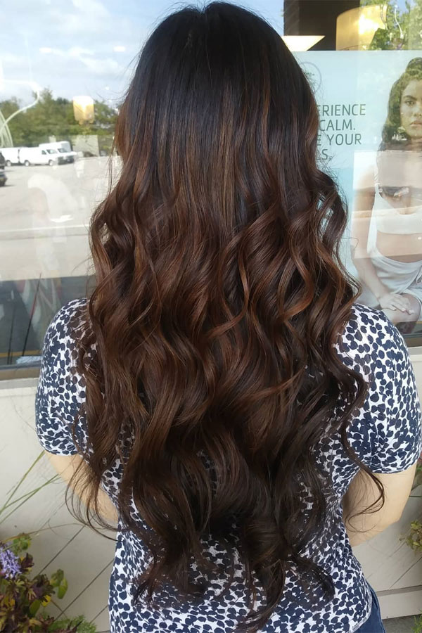 Dark Chestnut Ombre