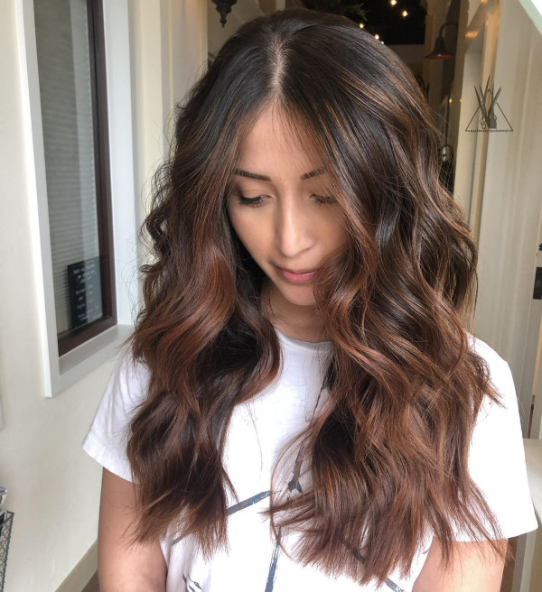 Chestnut Bronze Balayage