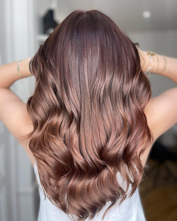 Rose Chestnut Balayage