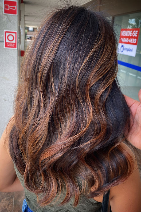 Chestnut Sunset Balayage