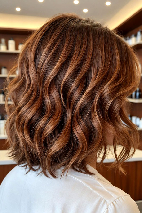 Chestnut with Cinnamon Highlights