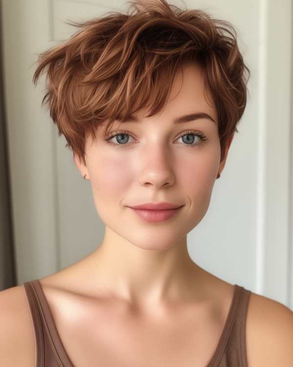 Rich Auburn Chestnut Pixie