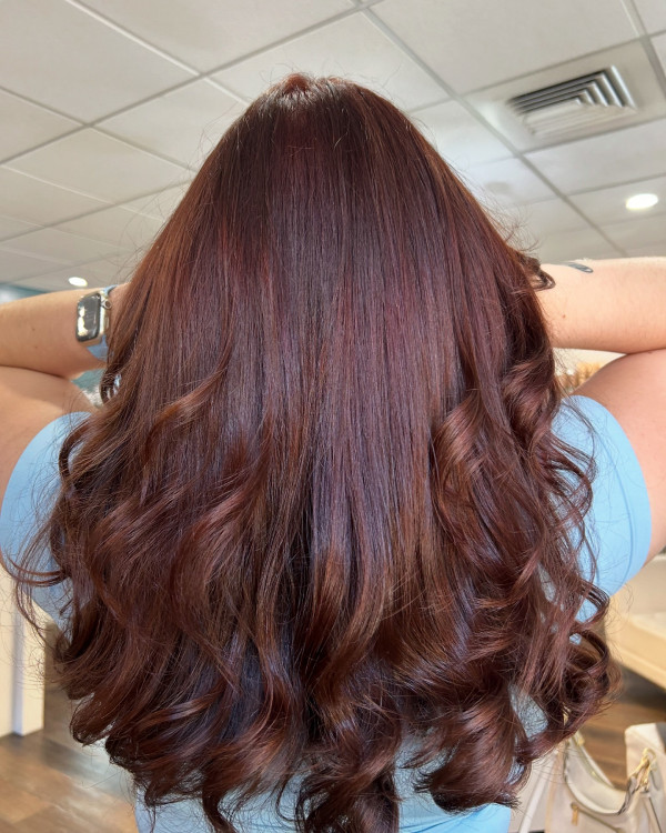 mahogany hair colour