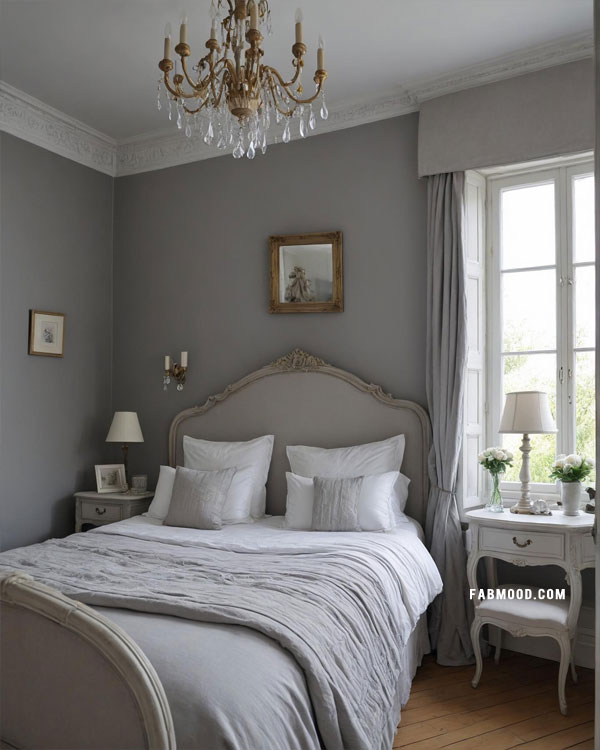 22 Grey Bedroom Ideas from English Countryside to Cozy Student Styles