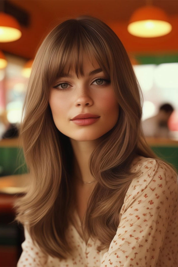 30 Cute Hairstyles for Round Faces : Emma Stone Inspired Look
