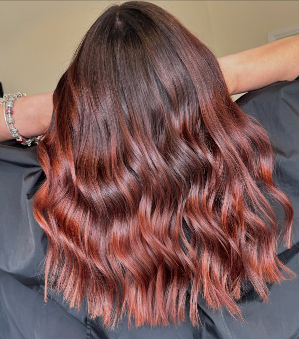 Copper Mahogany Hair Colour, mahogany hair colour idea for fall