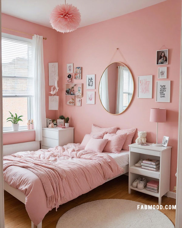 cute pink bedroom for teen girls