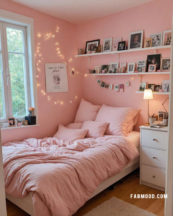 25 Cozy and Cute Small Pink Bedroom Inspirations for Teen Girls