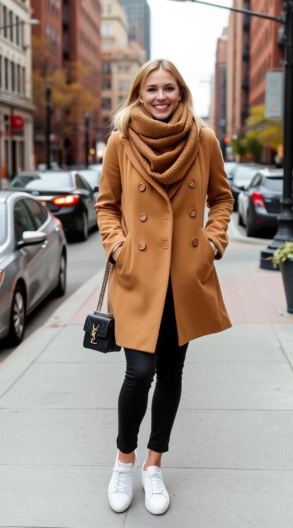 Autumn Street Style, fall outfit look, effortless autumn style look