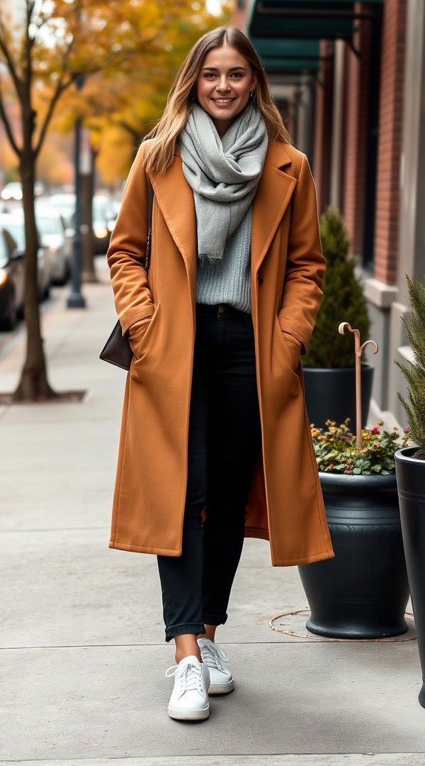 Autumn Street Style, fall outfit look, effortless autumn style look