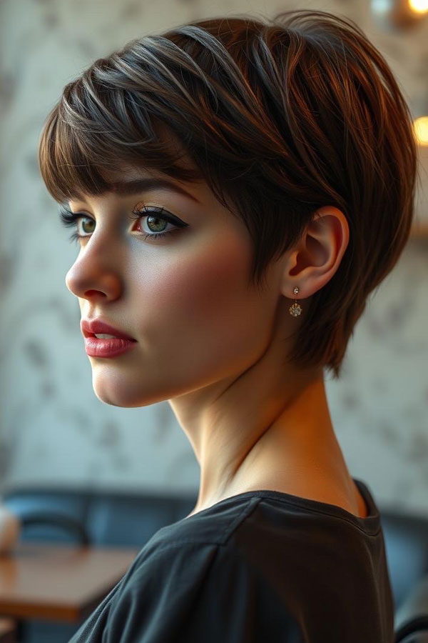 Soft Contour Pixie, pixie haircut, Pixie haircut gallery, Pixie haircut for women, Pixie haircuts for short hair