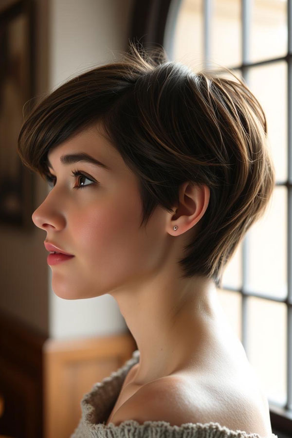 Soft Layers Pixie, pixie haircut, Pixie haircut gallery, Pixie haircut for women, Pixie haircuts for short hair