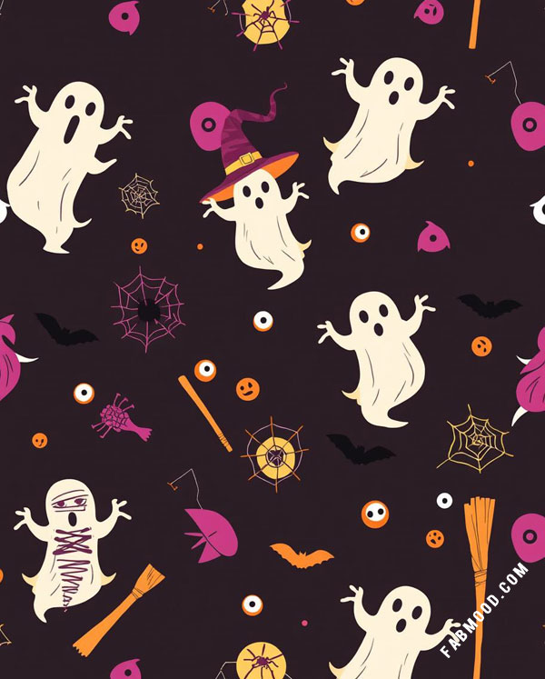 33 Aesthetic Halloween Wallpapers : Haunted Night