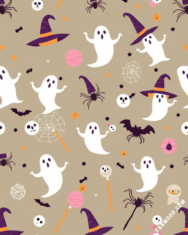 33 Aesthetic Halloween Wallpapers : Spooky Candyland