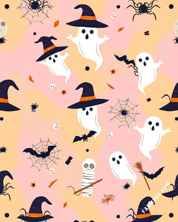 33 Aesthetic Halloween Wallpapers : Ghostly Fun