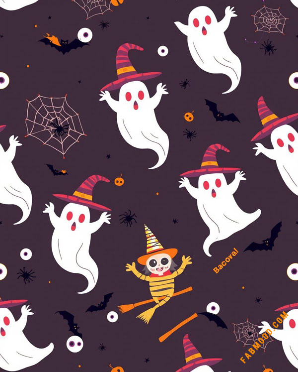 33 Aesthetic Halloween Wallpapers : Spooky Ghosts and Skeleton Fun