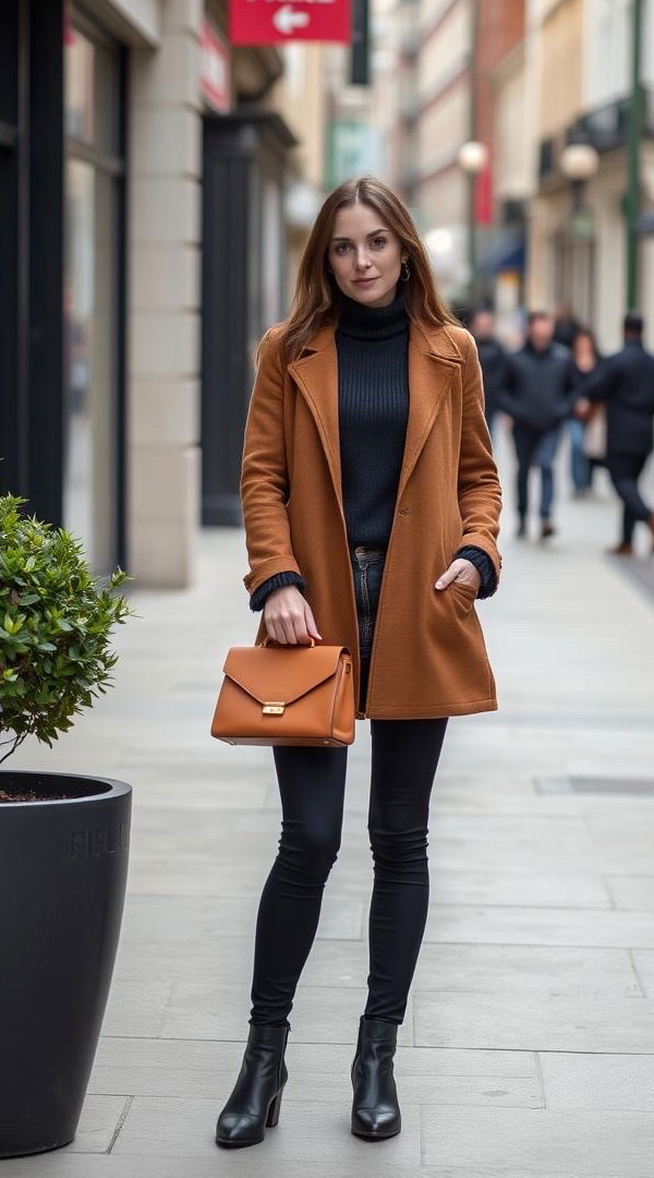 Autumn Street Style, fall outfit look, effortless autumn style look