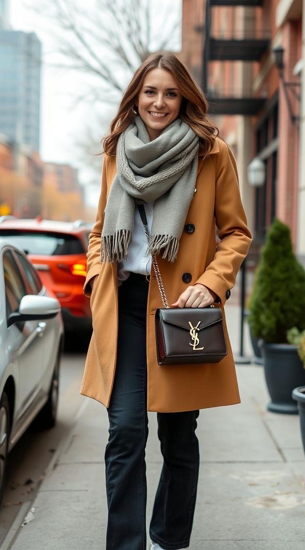 Autumn Street Style, fall outfit look, effortless autumn style look