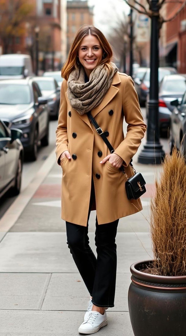 Autumn Street Style, fall outfit look, effortless autumn style look