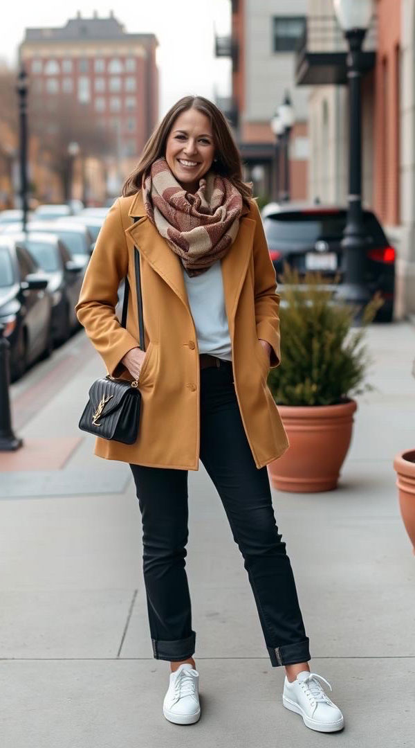 Autumn Street Style, fall outfit look, effortless autumn style look