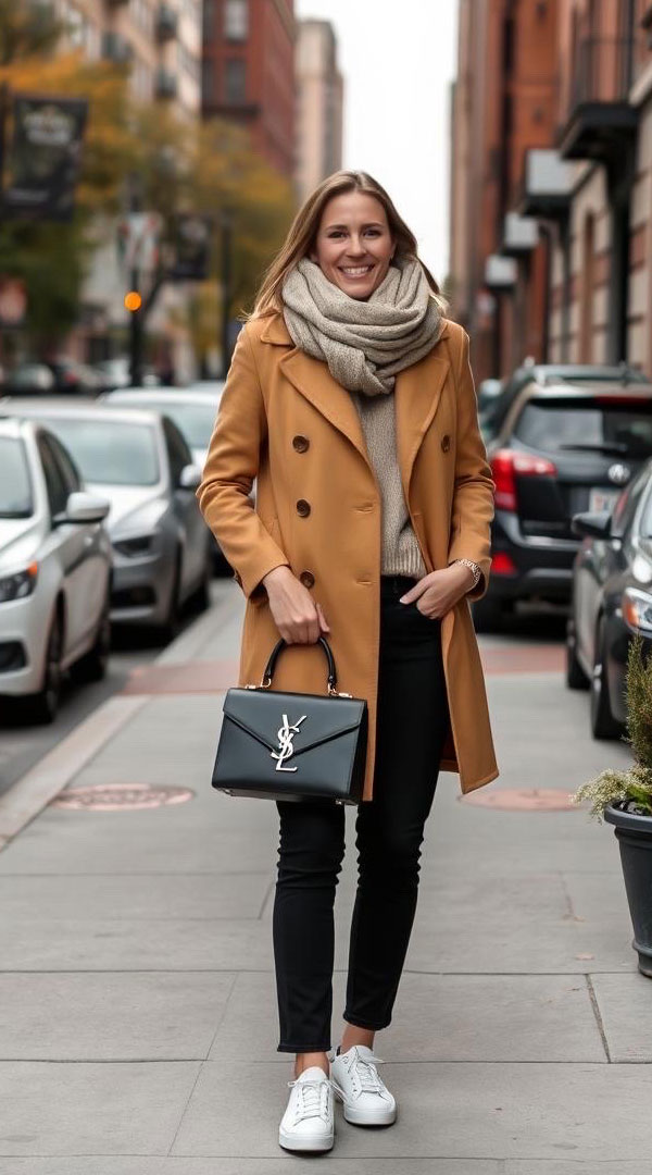 Autumn Street Style, fall outfit look, effortless autumn style look