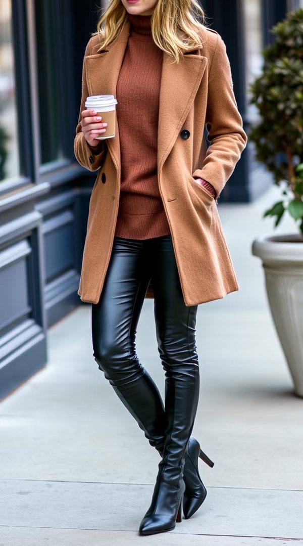 Autumn Street Style, fall outfit look, effortless autumn style look