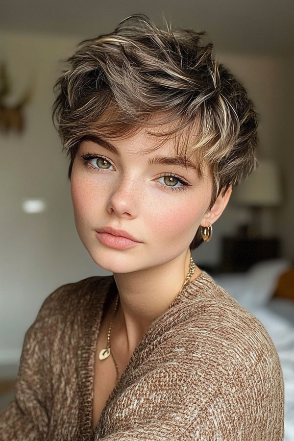 Effortless Ash Pixie, effortless pixie haircut, short haircuts for women