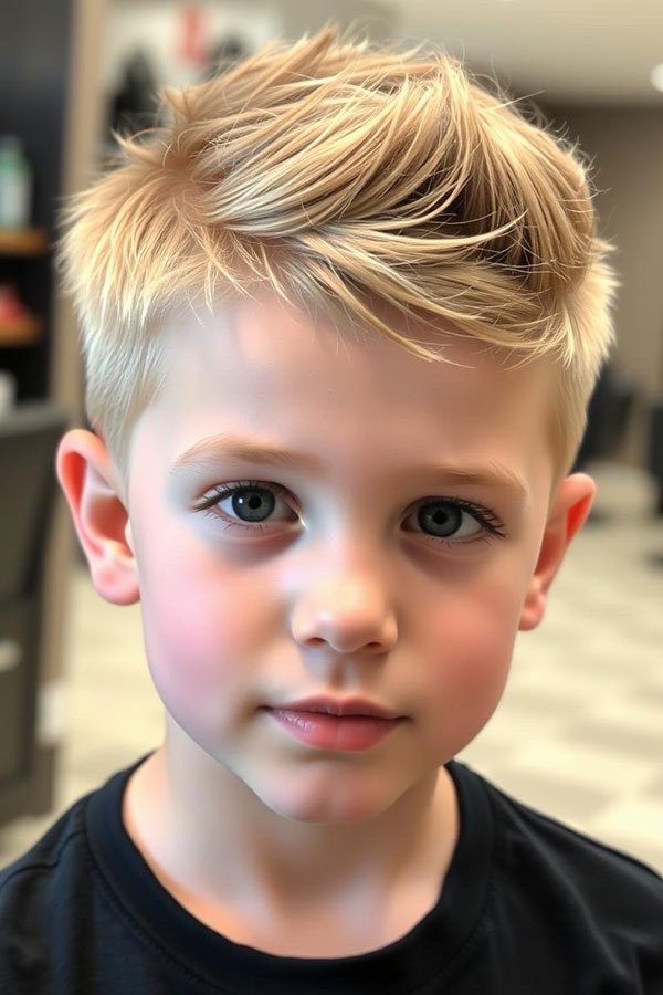 33 Fresh & Youthful Hairstyles for Tween Boys : The Mini Quiff