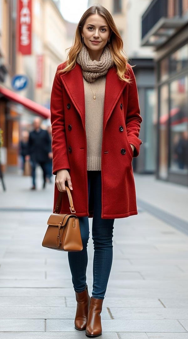 Autumn Street Style, fall outfit look, effortless autumn style look