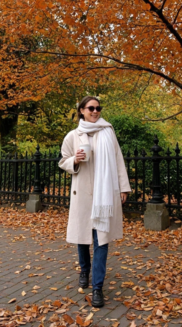 Autumn Street Style, fall outfit look, effortless autumn style look