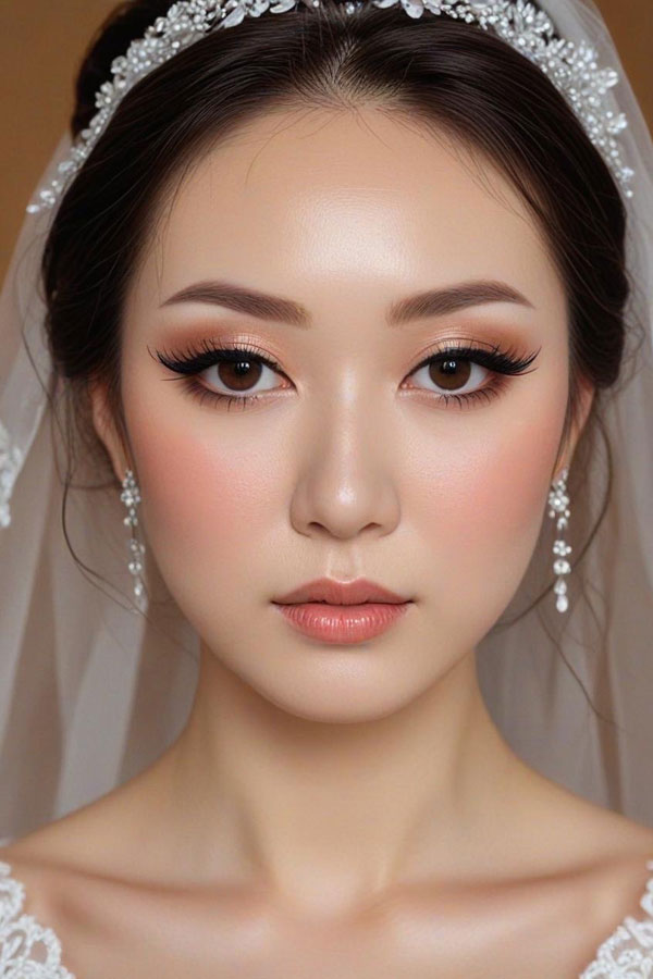 Timeless Blush Bridal Look, bridal makeup, wedding makeup, bridal makeup look